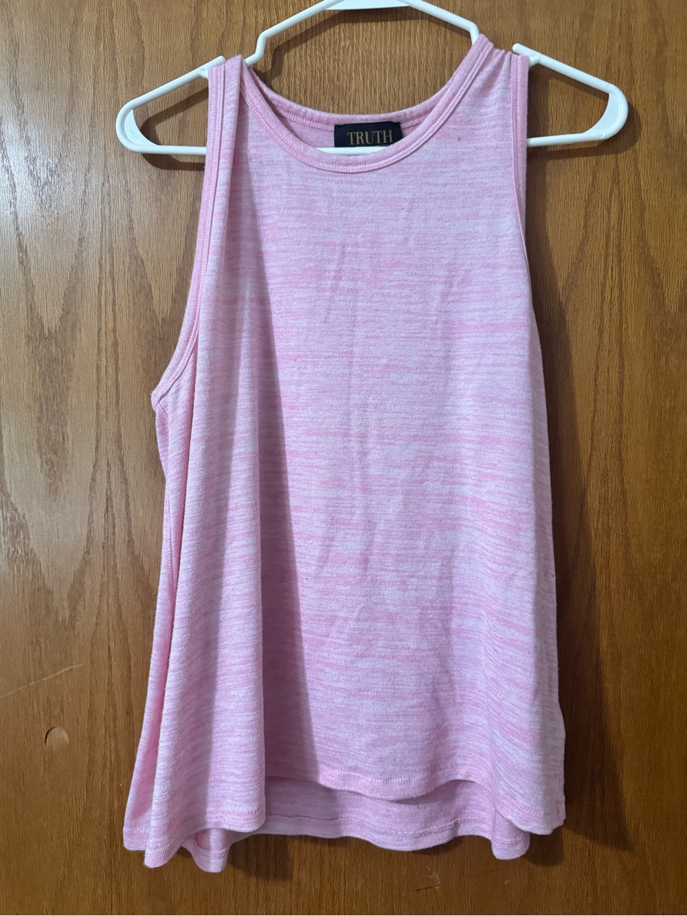Truth Light Pink Sleeveless Swing Tank